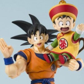 PREVENTA: S.H.Figuarts SON GOKU & SON GOHAN -KID- & KINTOUN -SDCC Exclusive Edition-