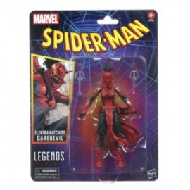 PREVENTA: Spider-Man Retro Marvel Legends Elektra Natchios Daredevil