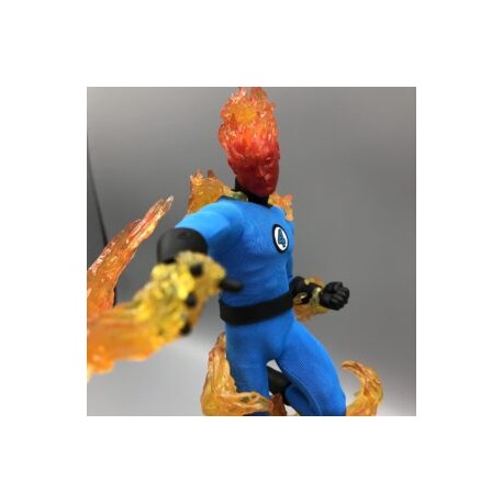 MEZCO ONE 12  HUMAN TORCH   ESTADO 100%