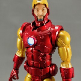 MEZCO ONE 12 IRON MAN (ABIERTO) ESTADO 100%