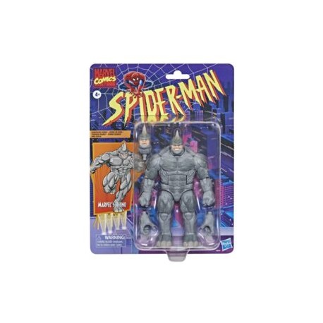 Spider-Man Retro Marvel Legends Rhino 1/12