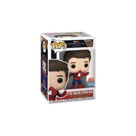 Spider-Man: No Way Home The Amazing Spider-Man Unmasked Pop! Vinyl Figure – Previews Exclusive