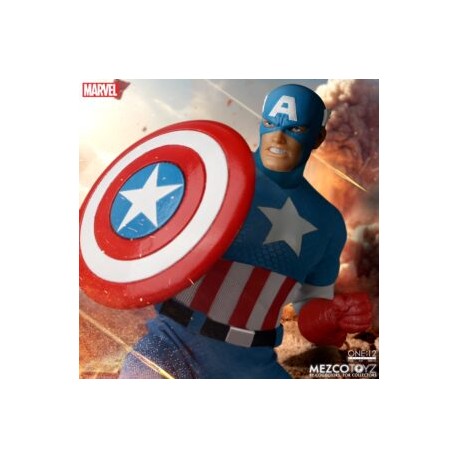 PREVENTA: Captain America Silver Age Edition MEZCO One:12 Collective