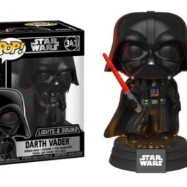 Funko POP Star Wars: Darth Vader electrónico con luz y sonido (EXCLUSIVO)