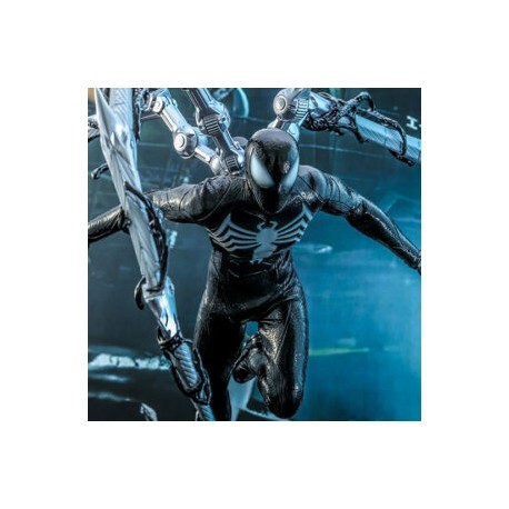PREVENTA: Marvel’s Spider-Man 2 VGM56 Spider-Man (Black Suit) escala 1/6 Hot Toys